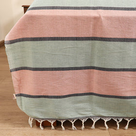 Handloom Cotton Double Bedsheet (108 x 90 in) 21