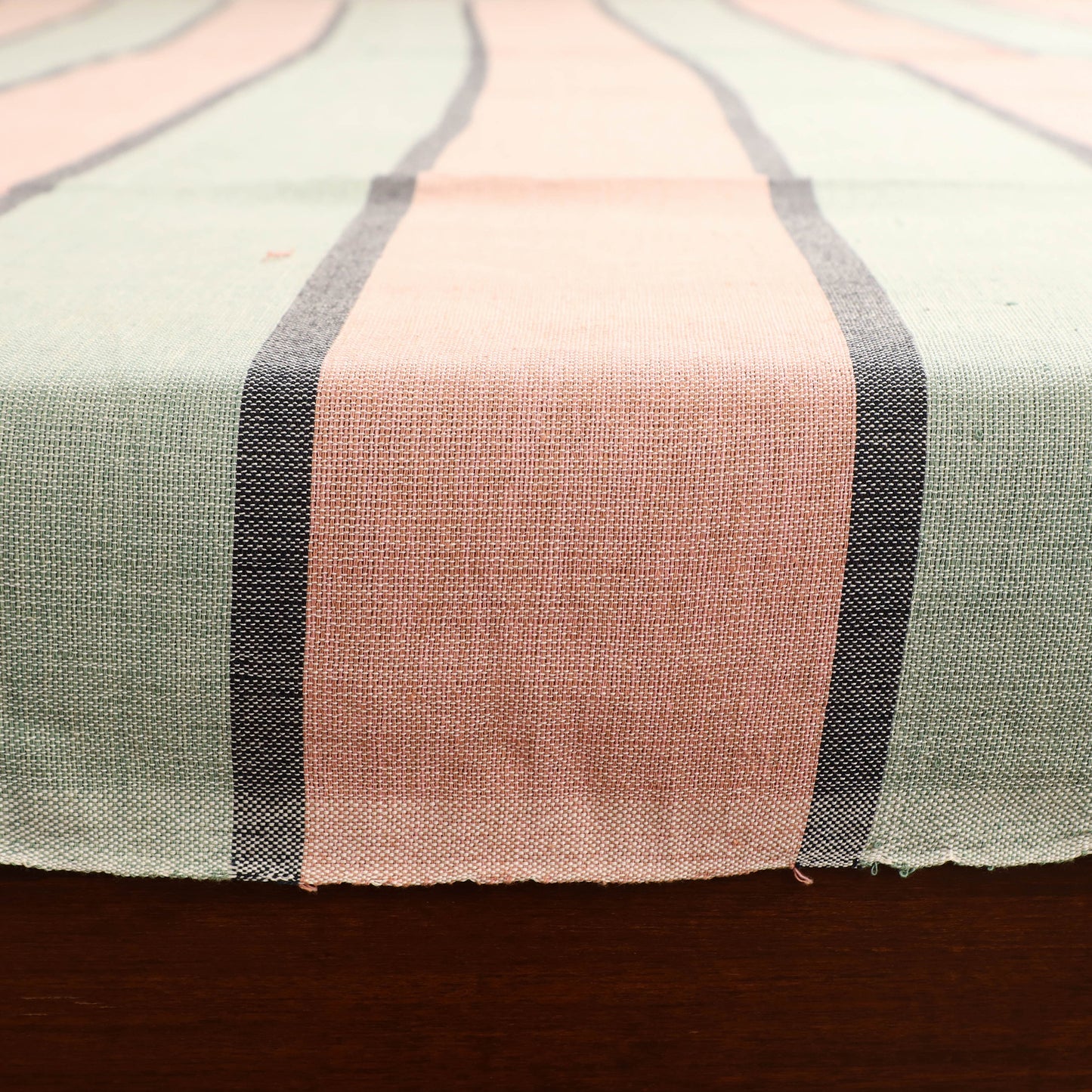 Handloom Cotton Double Bedsheet (108 x 90 in) 21