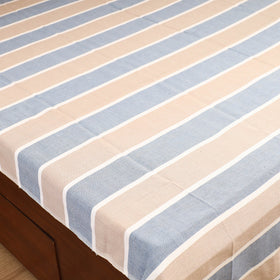 Handloom Cotton Double Bedsheet (108 x 90 in) 23