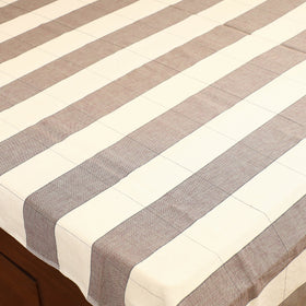 Handloom Cotton Double Bedsheet (108 x 90 in) 24