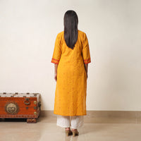 Jacquard Cotton Straight Kurta 05