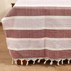 Handloom Cotton Double Bedsheet (108 x 90 in) 32