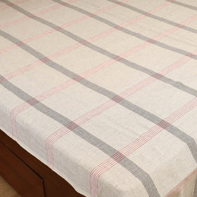 Handloom Cotton Double Bedsheet (108 x 90 in) 35