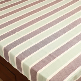Handloom Cotton Double Bedsheet (108 x 90 in) 37