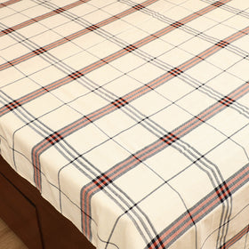 Handloom Cotton Double Bedsheet (108 x 90 in) 39