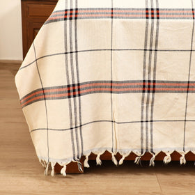 Handloom Cotton Double Bedsheet (108 x 90 in) 39