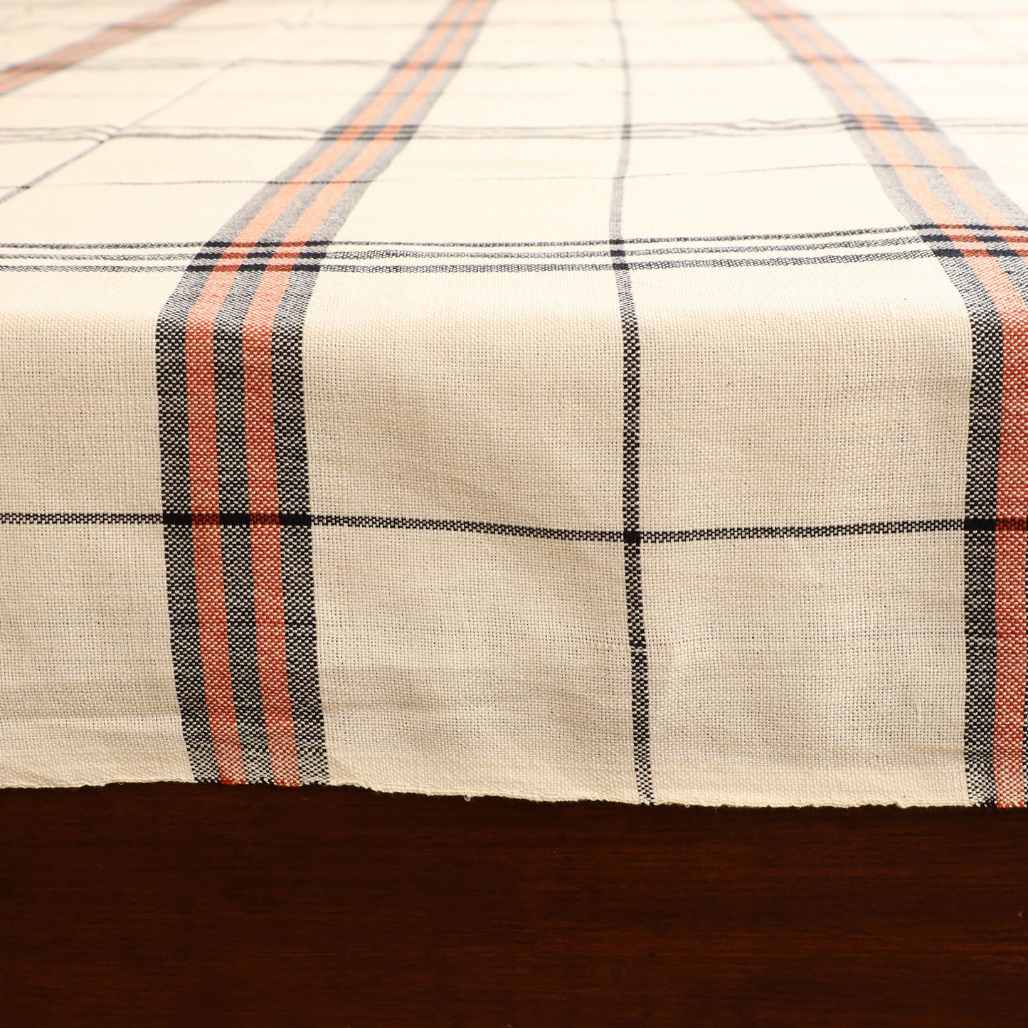 Handloom Cotton Double Bedsheet (108 x 90 in) 39