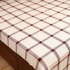 Handloom Cotton Double Bedsheet (108 x 90 in) 40