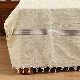 Handloom Cotton Double Bedsheet (108 x 90 in) 42