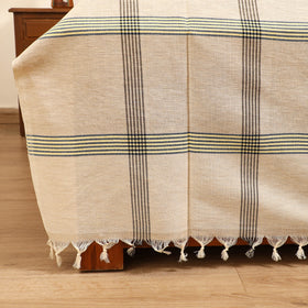 Handloom Cotton Double Bedsheet (108 x 90 in) 44