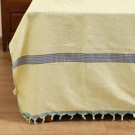 Handloom Cotton Double Bedsheet (108 x 90 in) 45