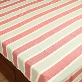Handloom Cotton Double Bedsheet (108 x 90 in) 46