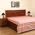 Handloom Cotton Double Bedsheet (108 x 90 in) 47
