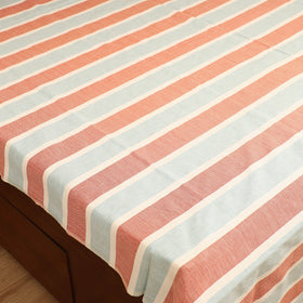 Handloom Cotton Double Bedsheet (108 x 90 in) 48