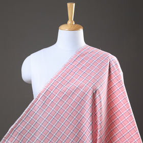 Buy Mangalagiri Handloom Checks Cotton Fabric Online at iTokri.com
