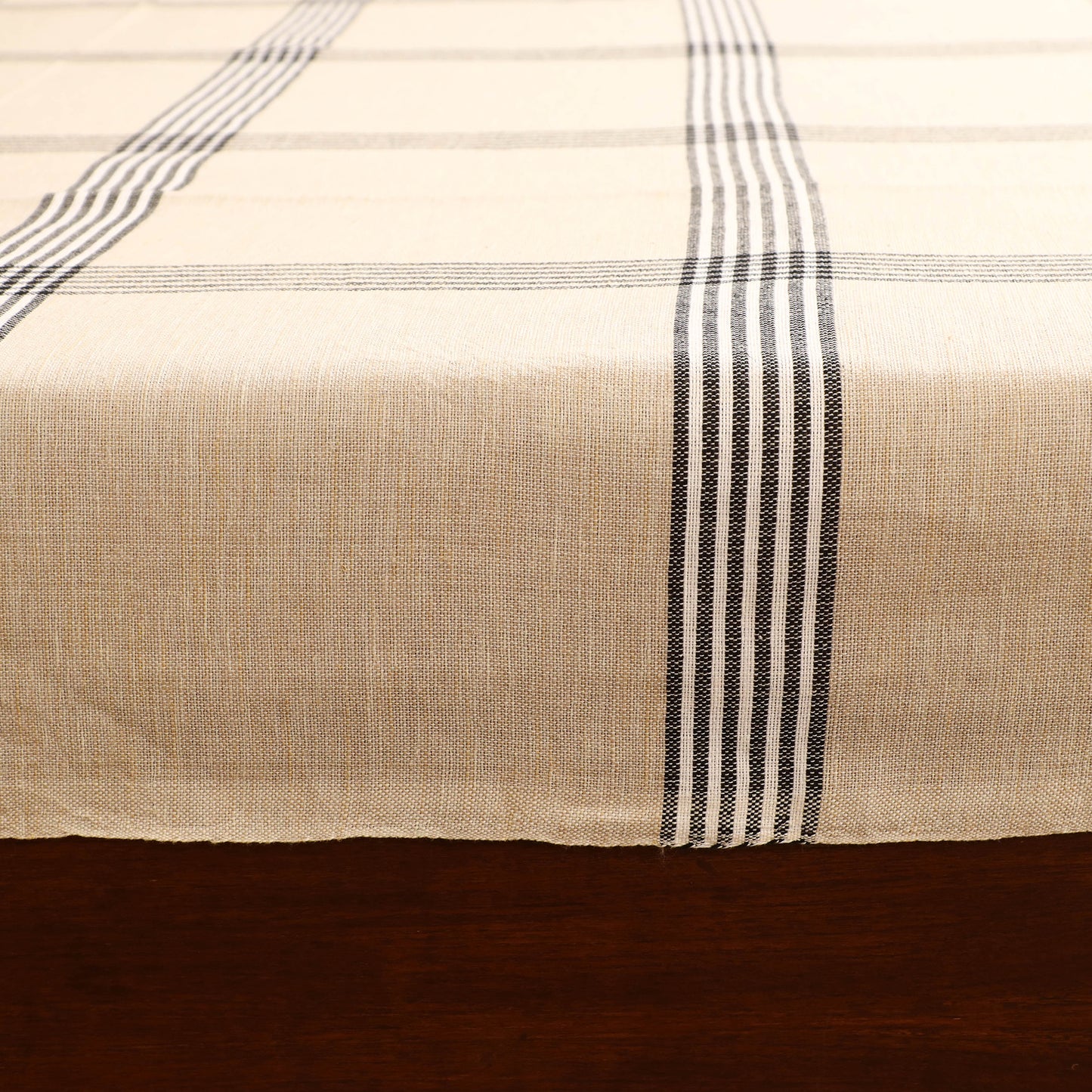 Handloom Cotton Double Bedsheet (108 x 90 in) 53