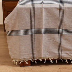 Handloom Cotton Double Bedsheet (108 x 90 in) 58