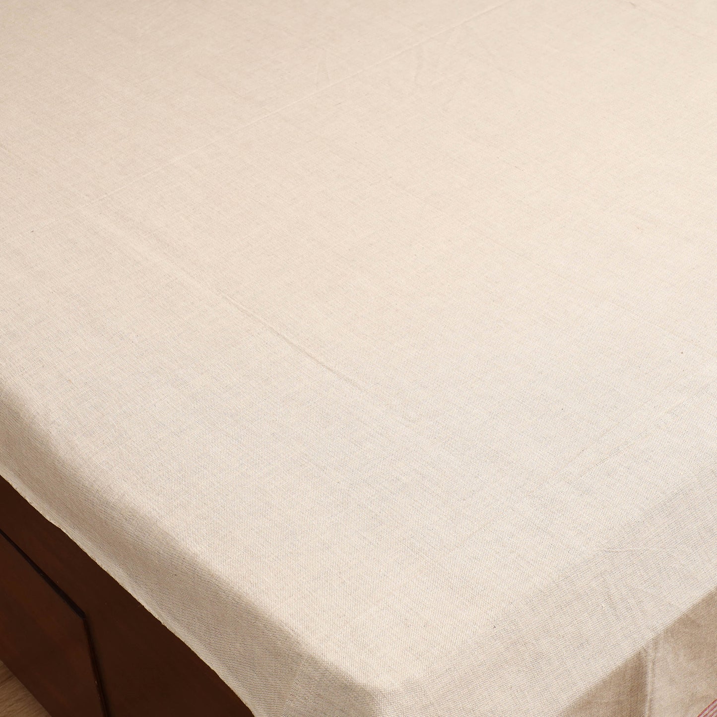 Handloom Cotton Double Bedsheet (108 x 90 in) 64