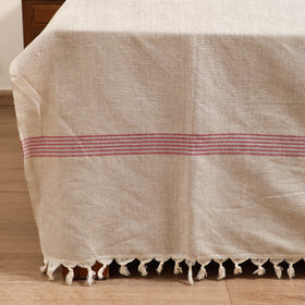 Handloom Cotton Double Bedsheet (108 x 90 in) 64