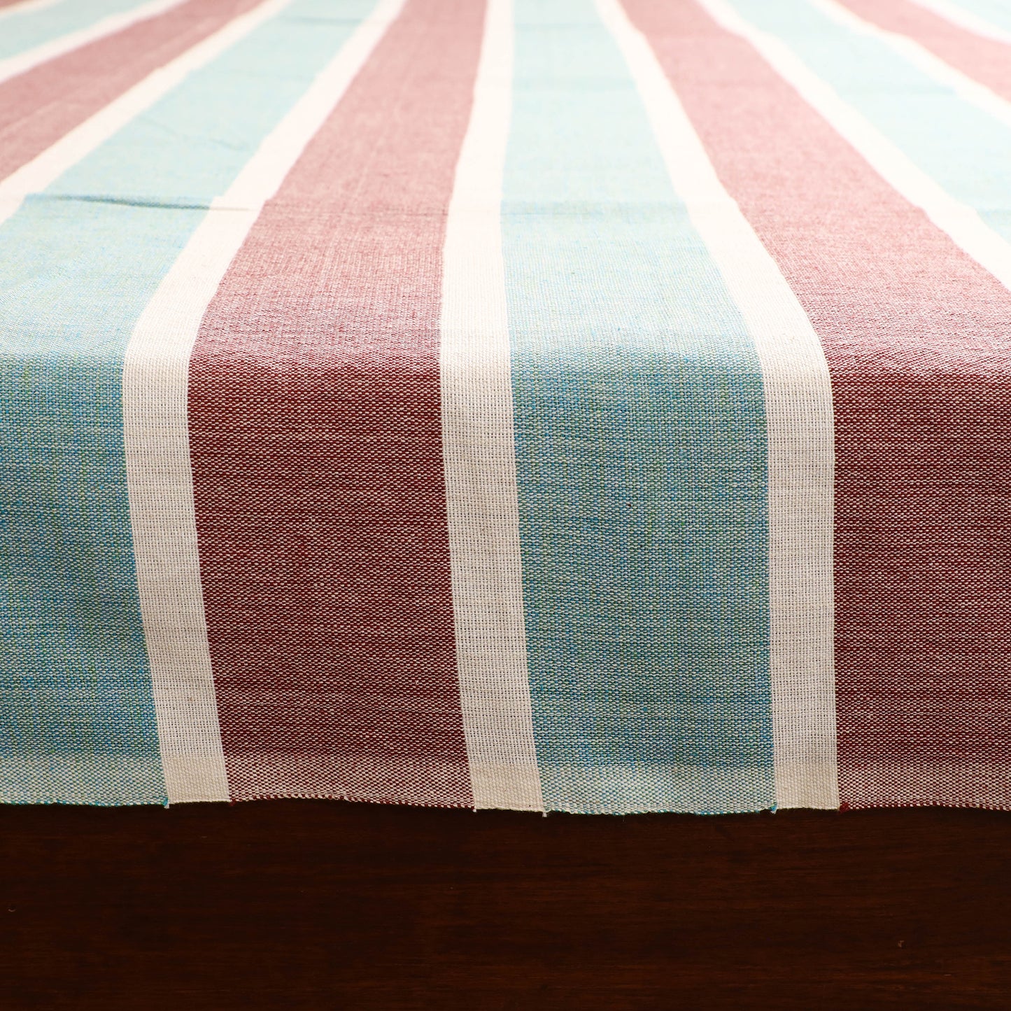 Handloom Cotton Double Bedsheet (108 x 90 in) 65