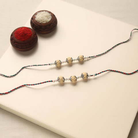  Handmade Thread Beads Rakhi