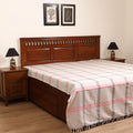 Handloom Cotton Double Bedsheet (108 x 90 in) 67
