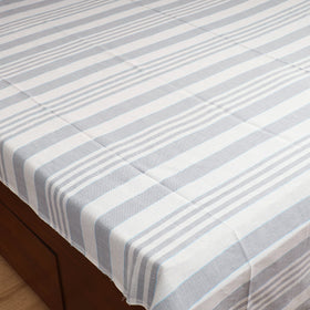 Handloom Cotton Double Bedsheet (108 x 90 in) 69