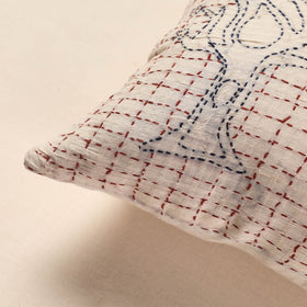  Tagai Work Cotton Cushion Cover (16 x 16 in) 