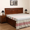 Handloom Cotton Double Bedsheet (108 x 90 in) 81