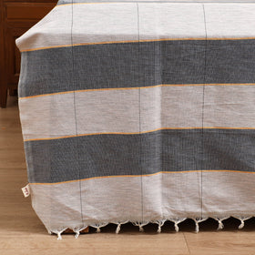 Handloom Cotton Double Bedsheet (108 x 90 in) 85