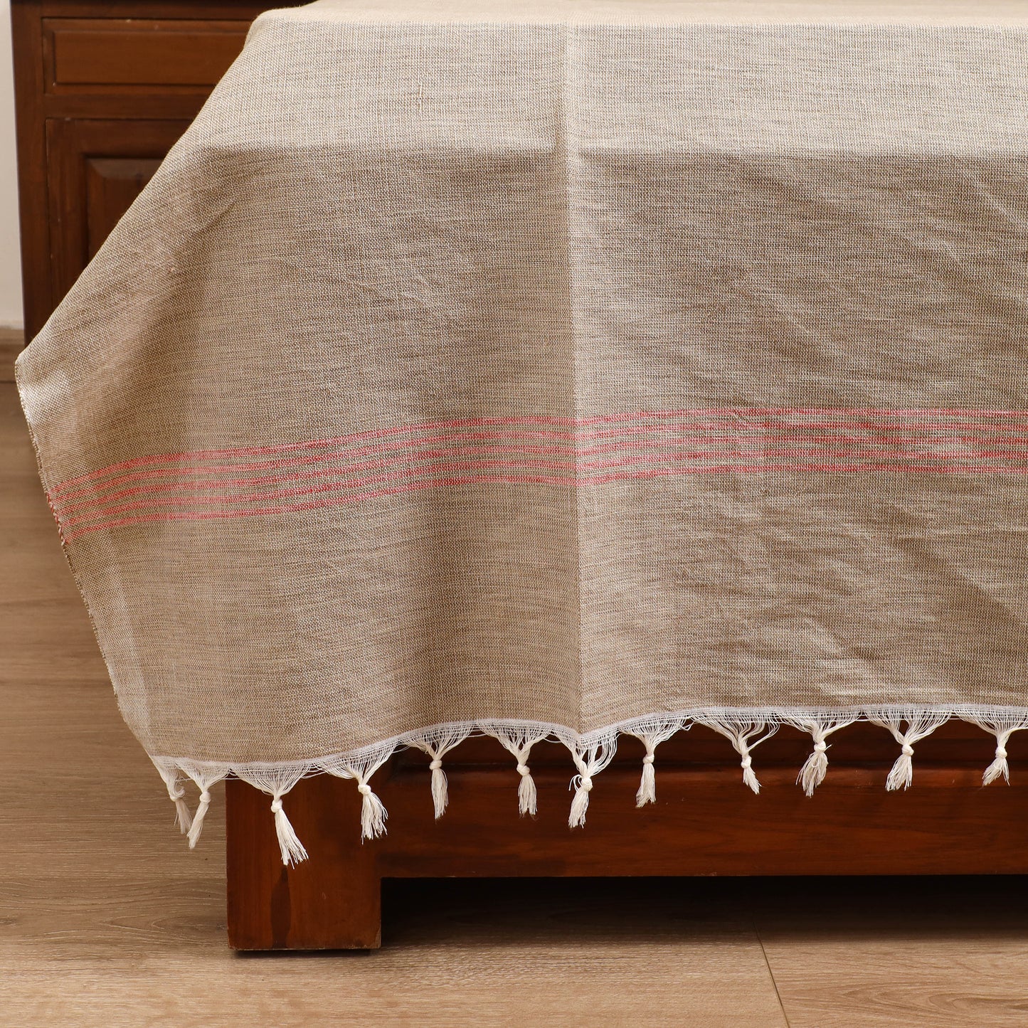 Handloom Cotton Double Bedsheet (108 x 90 in) 88
