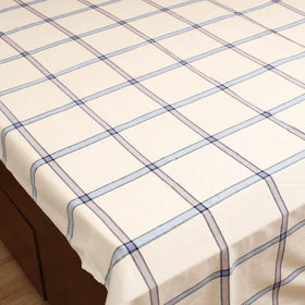 Handloom Cotton Double Bedsheet (108 x 90 in) 92