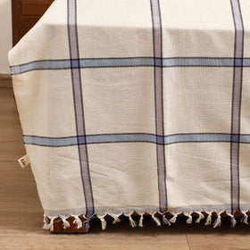 Handloom Cotton Double Bedsheet (108 x 90 in) 92