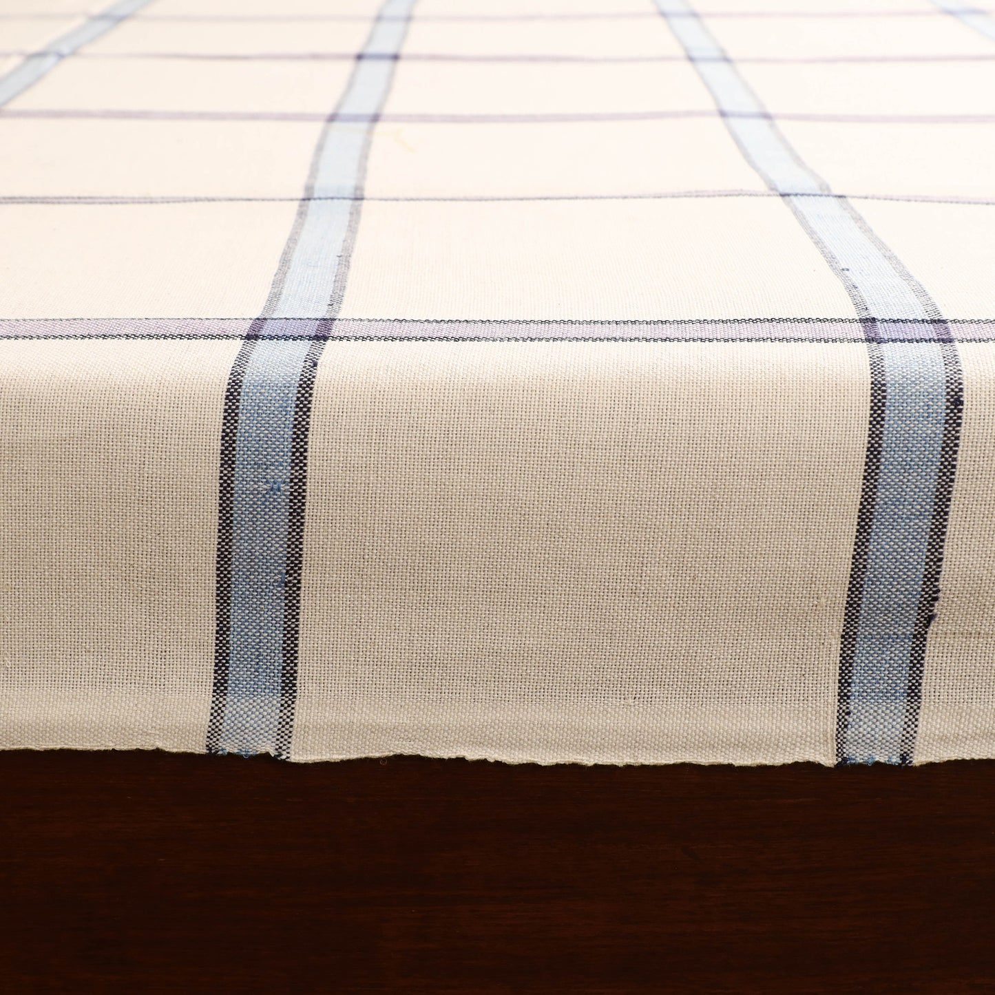Handloom Cotton Double Bedsheet (108 x 90 in) 92