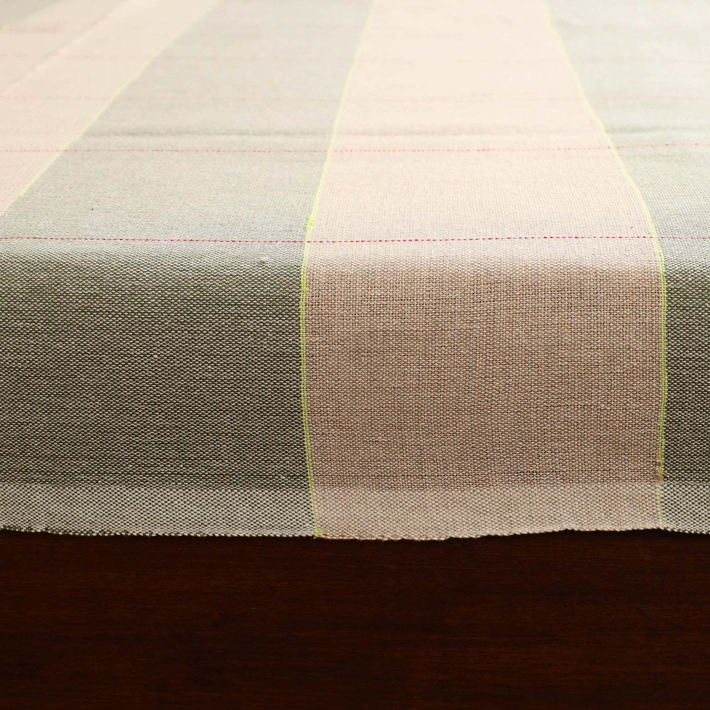 Handloom Cotton Double Bedsheet (108 x 90 in) 94