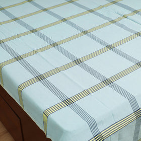 Handloom Cotton Double Bedsheet (108 x 90 in) 95