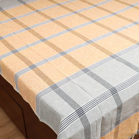 Handloom Cotton Double Bedsheet (108 x 90 in) 96