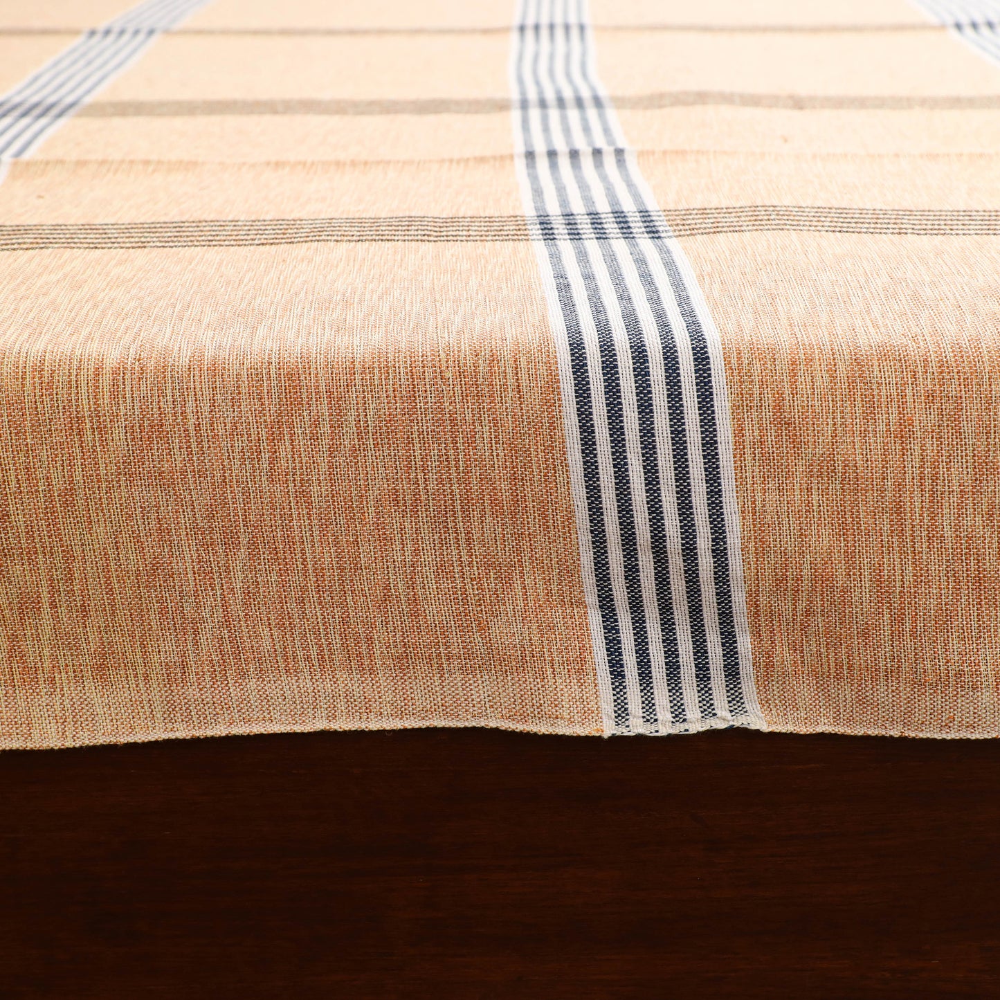Handloom Cotton Double Bedsheet (108 x 90 in) 96