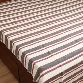 Handloom Cotton Double Bedsheet (108 x 90 in) 98