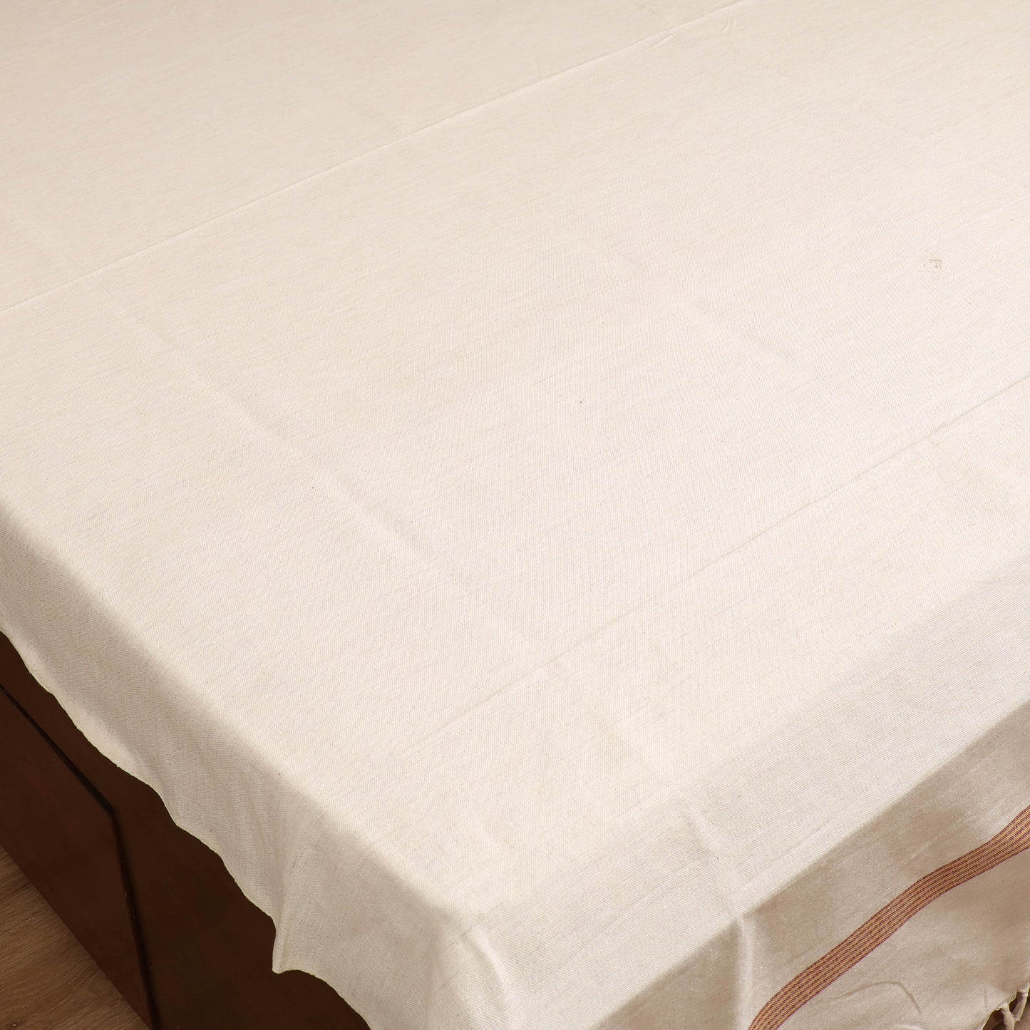 Handloom Cotton Double Bedsheet (108 x 90 in) 106