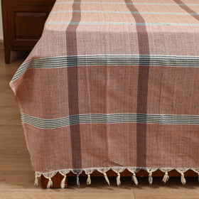 Handloom Cotton Double Bedsheet (108 x 90 in) 107