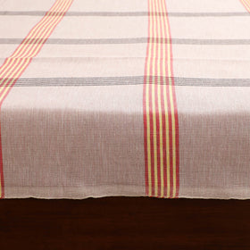 Handloom Cotton Double Bedsheet (108 x 90 in) 109