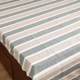 Handloom Cotton Double Bedsheet (108 x 90 in) 110