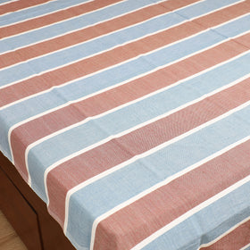 Handloom Cotton Double Bedsheet (108 x 90 in) 114
