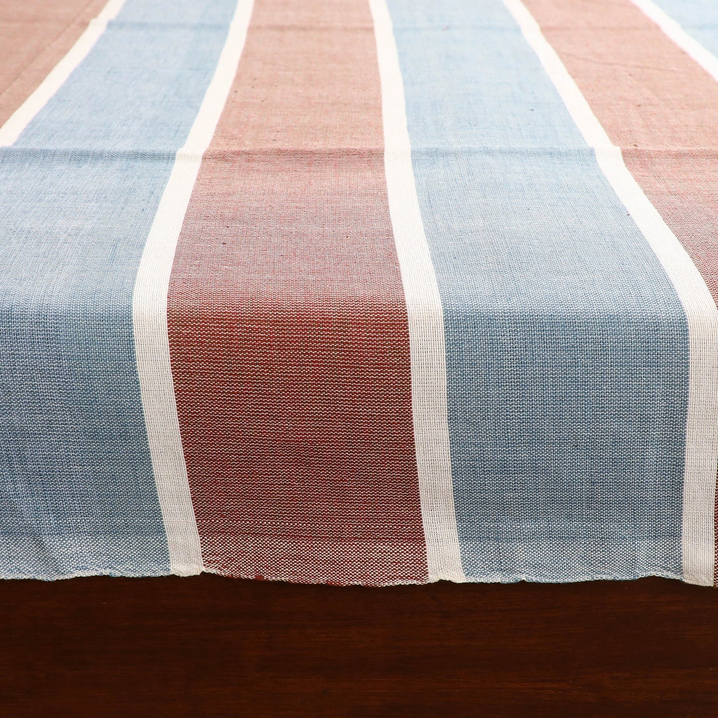 Handloom Cotton Double Bedsheet (108 x 90 in) 114