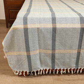 Handloom Cotton Double Bedsheet (108 x 90 in) 115