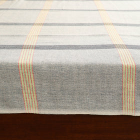 Handloom Cotton Double Bedsheet (108 x 90 in) 115