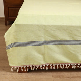 Handloom Cotton Double Bedsheet (108 x 90 in) 116
