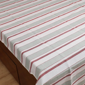 Handloom Cotton Double Bedsheet (108 x 90 in) 118