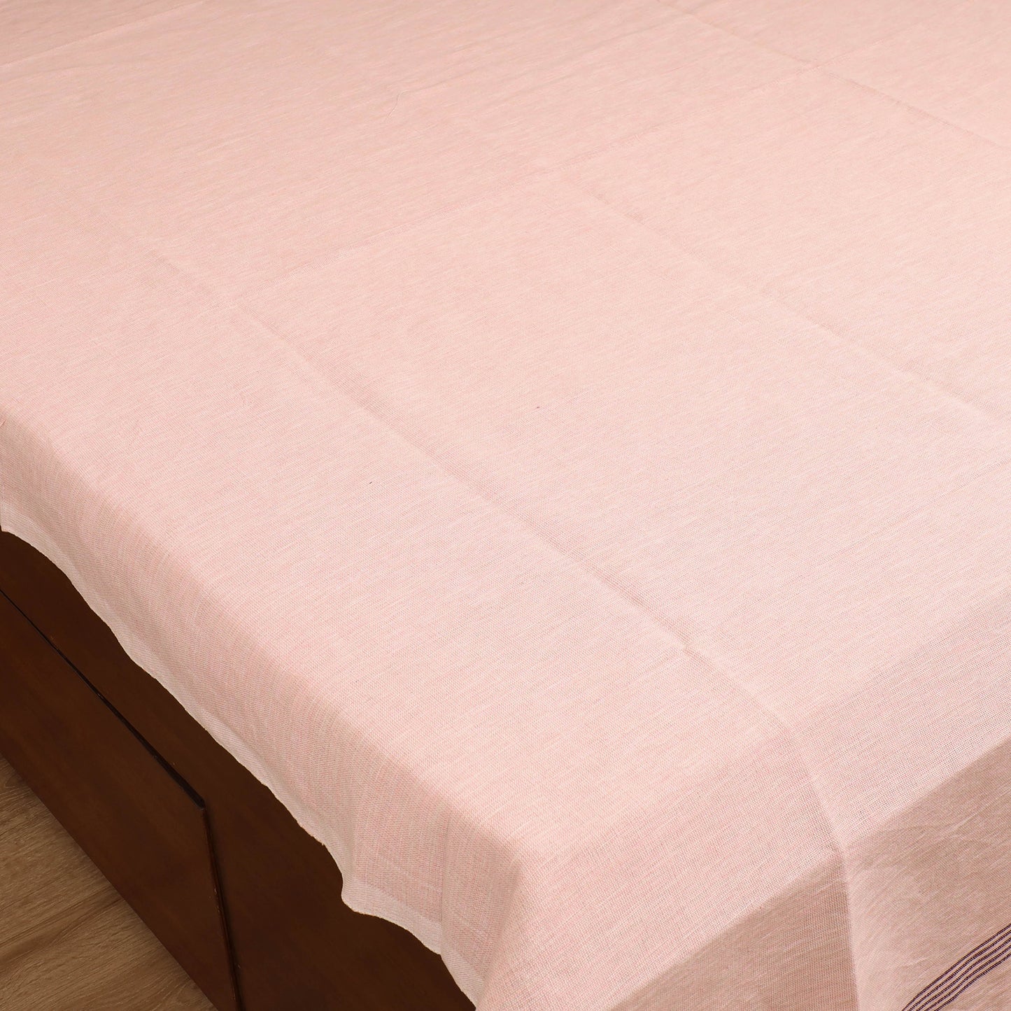 Handloom Cotton Double Bedsheet (108 x 90 in) 119